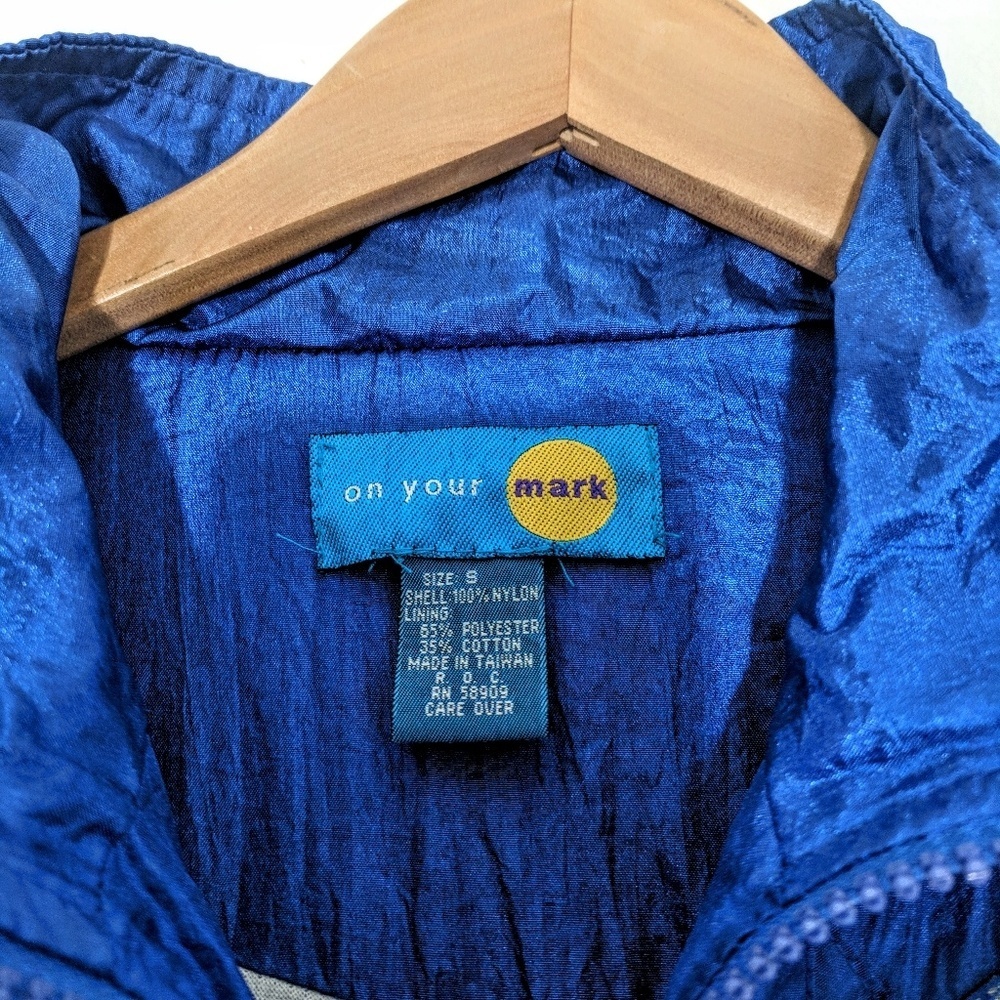Metallic Fleck Track Jacket - Picture 4 of 7